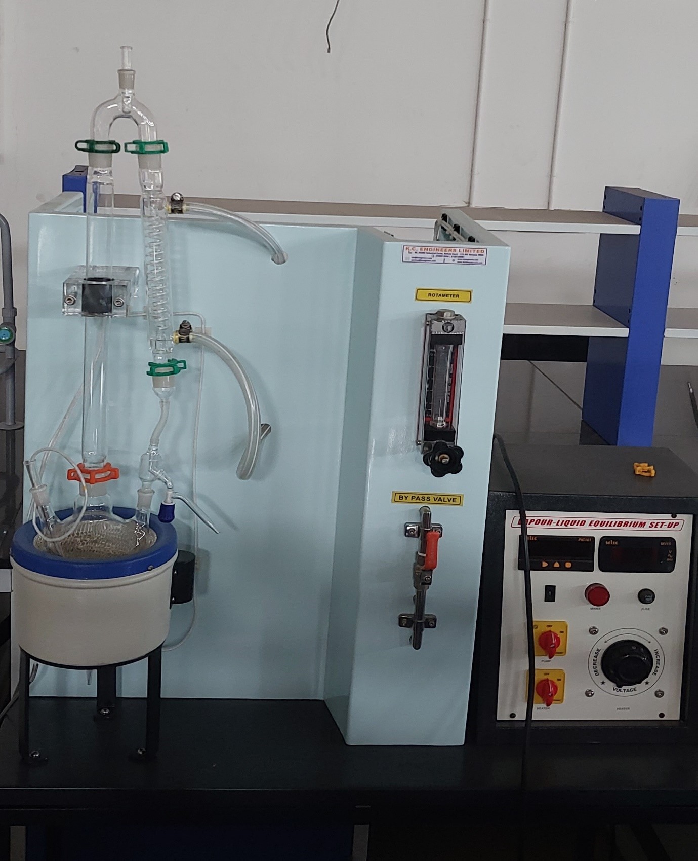 Vapor-Liquid Equilibrium Setup